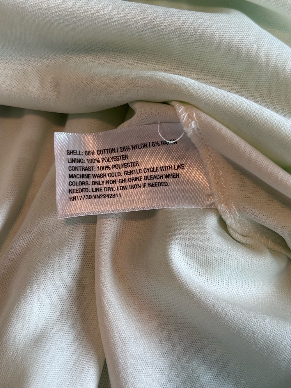 Seafoam Green Sweetheart Skater Dress - Size Medium - Exhilaration - Picture 11 of 11